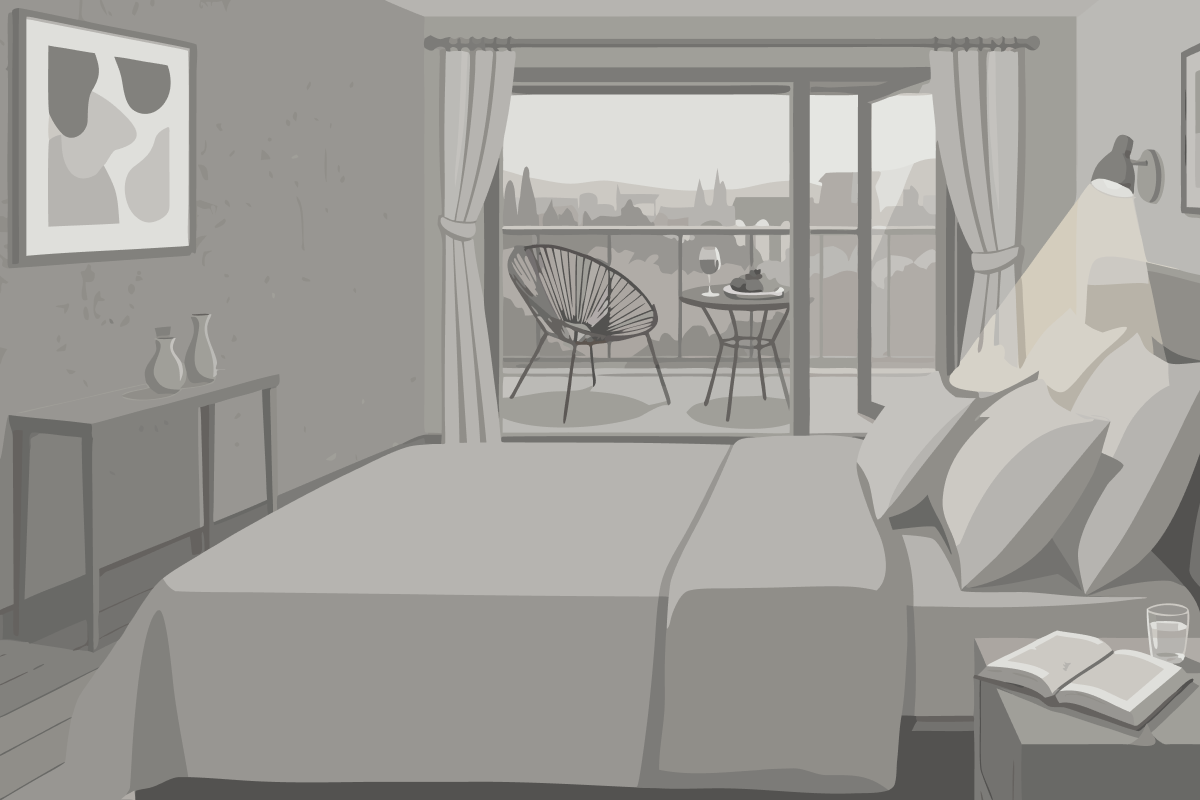 Three-Bedroom Villa with Harbor View, Two King Beds and Two Queen Beds